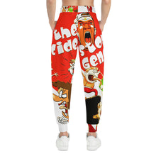 Load image into Gallery viewer, BURNT ORANGE Athletic Joggers (AOP)
