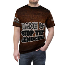 Load image into Gallery viewer, BROWN BMW Unisex Cut & Sew Tee (AOP)