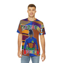 Load image into Gallery viewer, AFRICA Men's Polyester Tee (AOP)