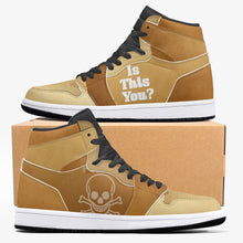 Load image into Gallery viewer, 352. R2D2 New Black High-Top Leather Sneakers