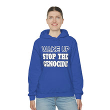 Load image into Gallery viewer, DO THEY DESERVE TO DIE? Unisex Heavy Blend™ Hooded Sweatshirt