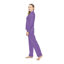 Load image into Gallery viewer, BLUE BERRY Women's Satin Pajamas (AOP)