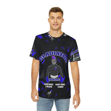 Load image into Gallery viewer, GLADIATOR BLUE Men's Polyester Tee (AOP)
