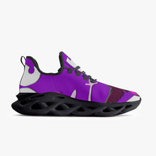 Load image into Gallery viewer, 312. Grape Juice Bounce Mesh Knit Sneakers - Black