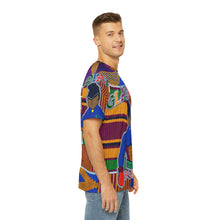 Load image into Gallery viewer, AFRICA Men's Polyester Tee (AOP)