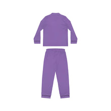 Load image into Gallery viewer, BLUE BERRY Women's Satin Pajamas (AOP)