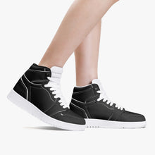 Load image into Gallery viewer, 236. New High-Top Leather Sneakers - White