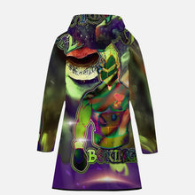 Load image into Gallery viewer, 251.Illumination Long Type Cotton-pad Zipper-up Hoodie