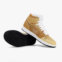 Load image into Gallery viewer, 352. R2D2 New Black High-Top Leather Sneakers