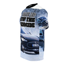 Load image into Gallery viewer, BLUE TES Unisex Cut & Sew Tee (AOP)
