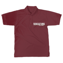 Load image into Gallery viewer, GENERATIONS WHITE Classic Adult Polo Shirt
