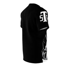 Load image into Gallery viewer, GANGSTA OFF YELLA GOOD Unisex Cut &amp; Sew Tee (AOP)
