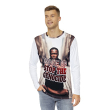 Load image into Gallery viewer, Cry History  Men's Long Sleeve Shirt (AOP)
