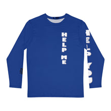Load image into Gallery viewer, BUMBLE TGOOD BLUE Men's Long Sleeve Shirt (AOP)
