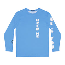 Load image into Gallery viewer, CALM BLEW TGOOD Men's Long Sleeve Shirt (AOP)
