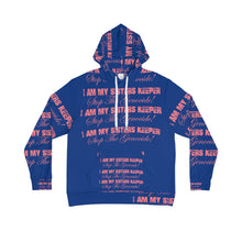 Load image into Gallery viewer, BLUE Mauve MSK Men's Hoodie (AOP)
