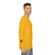 Load image into Gallery viewer, GOLD TGOOD Men's Long Sleeve Shirt (AOP)
