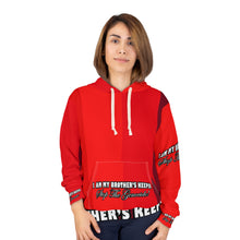 Load image into Gallery viewer, RED STRIPE  MSK Unisex Pullover Hoodie (AOP)
