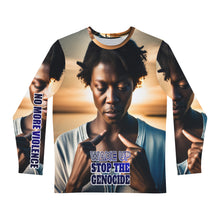 Load image into Gallery viewer, Blackish Men's Long Sleeve Shirt (AOP)
