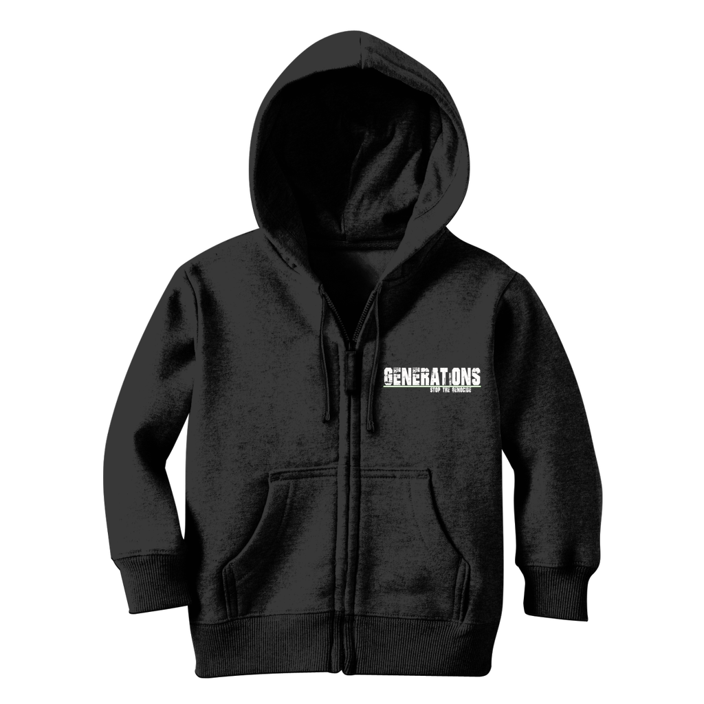 GENERATIONS WHITE Classic Kids Zip Hoodie