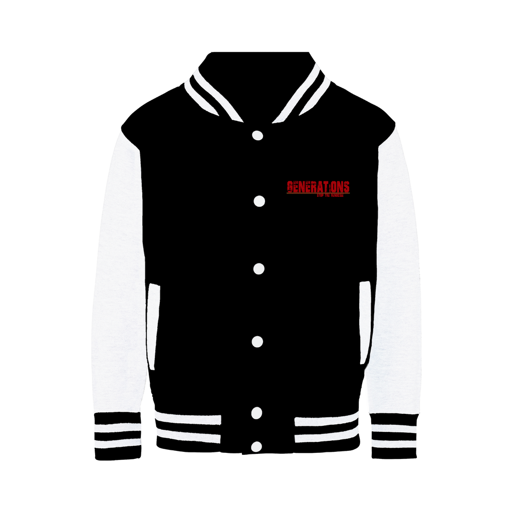 GENERATIONS RED Varsity Jacket