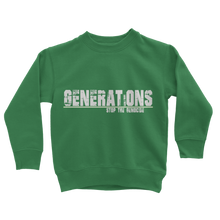 Load image into Gallery viewer, GENERATIONS WHITE Classic Kids Sweatshirt
