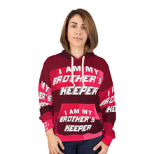 Load image into Gallery viewer, CRANBERRY MSK Unisex Pullover Hoodie (AOP)
