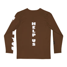 Load image into Gallery viewer, BOO BROWN  TGOOD Men's Long Sleeve Shirt (AOP)
