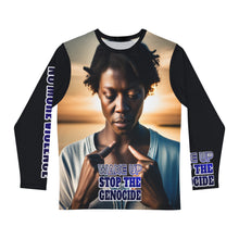 Load image into Gallery viewer, Black Sleeve Men's Long Sleeve Shirt (AOP)
