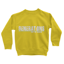 Load image into Gallery viewer, GENERATIONS WHITE Classic Kids Sweatshirt
