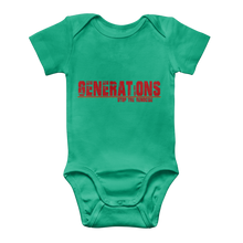 Load image into Gallery viewer, GENERATIONS RED Classic Baby Onesie Bodysuit
