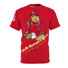 Load image into Gallery viewer, POMAGRANTED GANGSTA TGOOD Unisex Cut &amp; Sew Tee (AOP)
