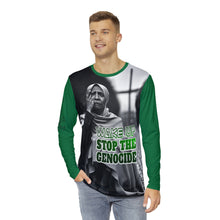 Load image into Gallery viewer, Emerald Men&#39;s Long Sleeve Shirt (AOP)

