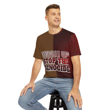 Load image into Gallery viewer, BROWN WINE Men's Polyester Tee (AOP)
