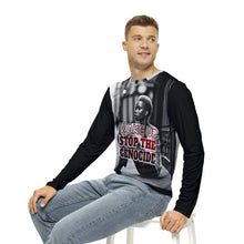 Load image into Gallery viewer, Grandma History Men's Long Sleeve Shirt (AOP)
