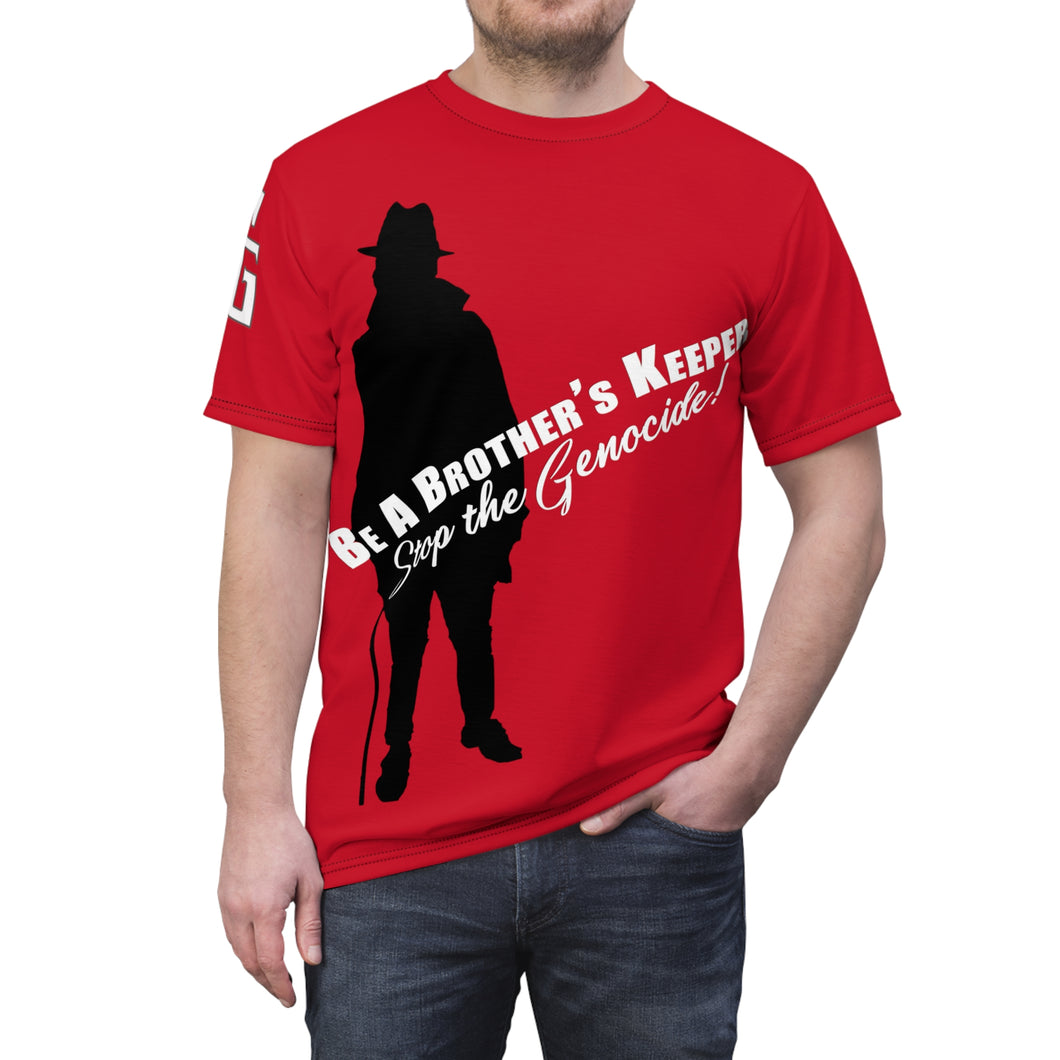 GANGSTA REDD TGOOD Unisex Cut & Sew Tee (AOP)