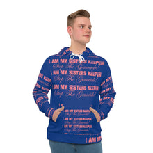 Load image into Gallery viewer, BLUE Mauve MSK Men's Hoodie (AOP)
