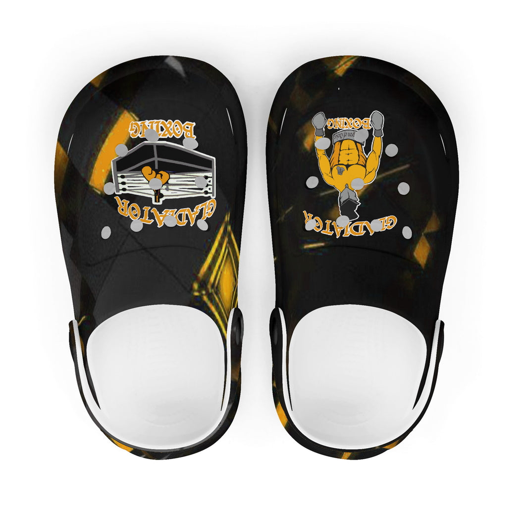 XT_S2 Kid's Casual Clogs Gold