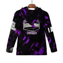 Load image into Gallery viewer, GRAPE APE SF_F5 Youth's All Over Print Hoodie
