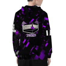 Load image into Gallery viewer, GRAPE APE SF_F5 Youth's All Over Print Hoodie
