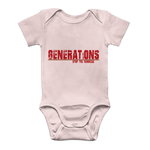 Load image into Gallery viewer, GENERATIONS RED Classic Baby Onesie Bodysuit

