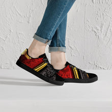 Load image into Gallery viewer, 190. Classic Low-Top Leather Sneakers - White/Black
