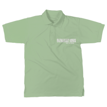 Load image into Gallery viewer, GENERATIONS WHITE Classic Adult Polo Shirt
