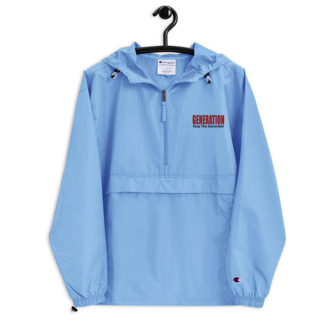 GENERATION Embroidered Champion Packable Jacket