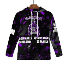 Load image into Gallery viewer, GRAPE APE SF_F5 Youth's All Over Print Hoodie
