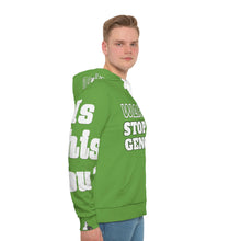Load image into Gallery viewer, GREEN  Men's All-Over-Print Hoodie
