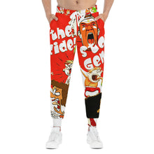 Load image into Gallery viewer, BURNT ORANGE Athletic Joggers (AOP)
