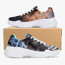 Load image into Gallery viewer, 176. CARROLL Trendy Chunky Sneakers - White/Black
