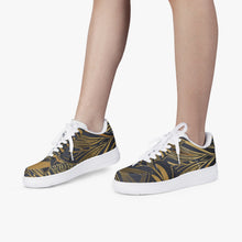 Load image into Gallery viewer, 263. Streets of Gold Gladiator New Low-Top Leather Sports Sneakers
