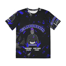 Load image into Gallery viewer, GLADIATOR BLUE Men's Polyester Tee (AOP)
